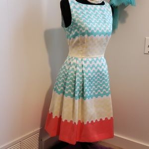Taylor brand print dress